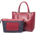 Wholesale Ladies Bags 2 Pieces Handbag Women Handbag Female